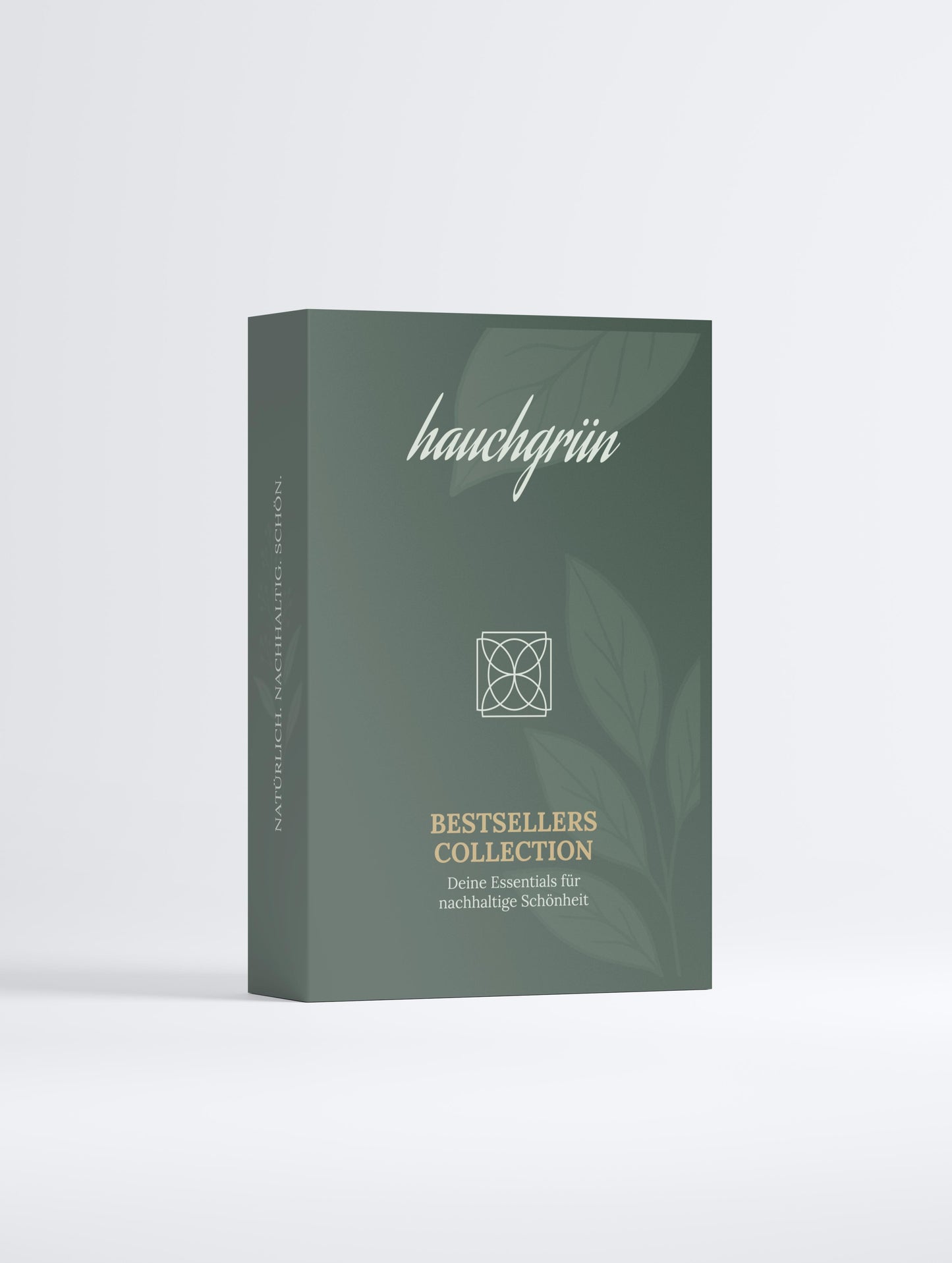 Bestseller-Gesichts-Pflegeset - Tägliche Routine in drei Schritten Verpackung Vorne
