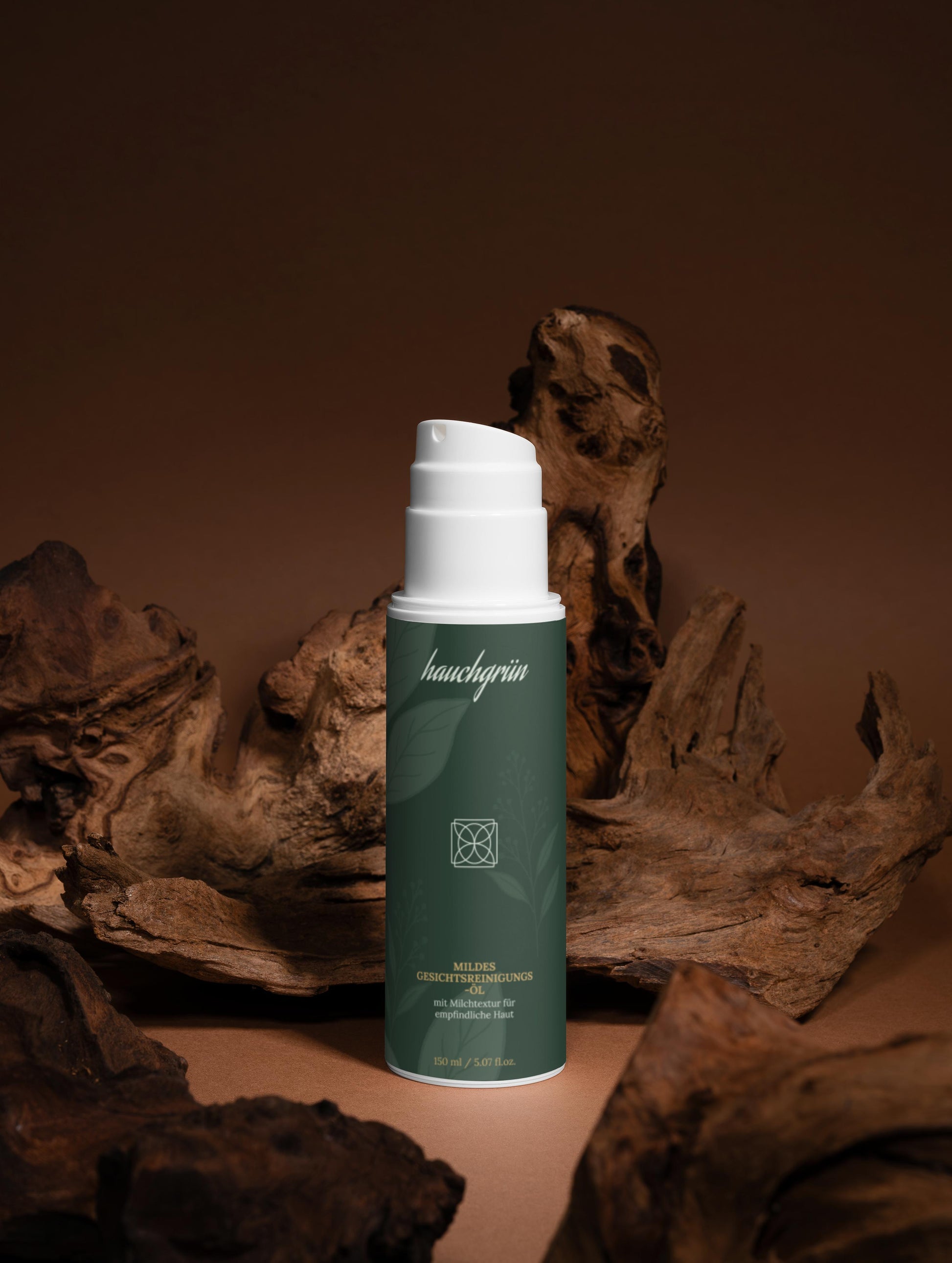 Mildes Gesichtsreinigungs-Öl mit Milchtextur für empfindliche Haut Naturkosmetik