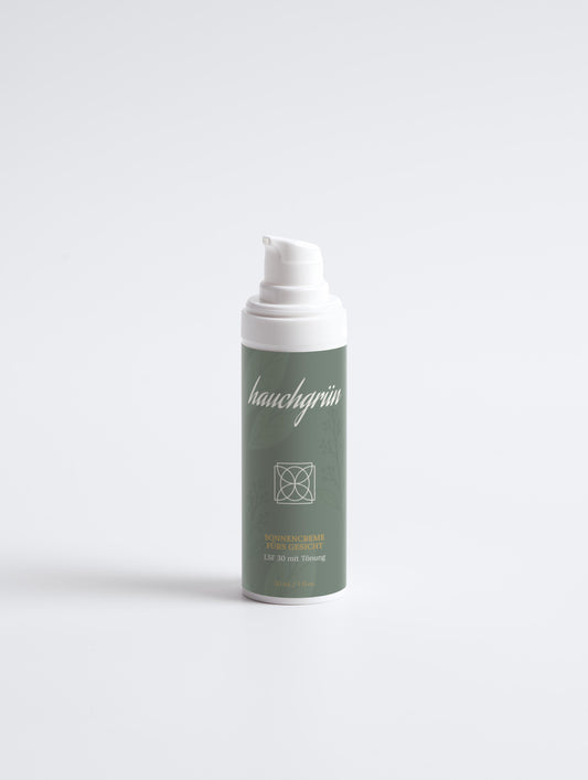 Mineralische Naturkosmetik Sonnencreme fürs Gesicht LSF 30 mit Tönung