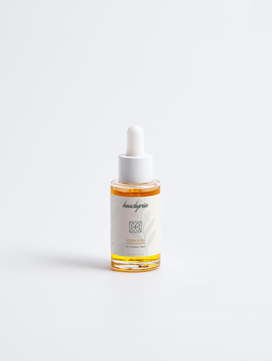 Nährendes Naturkosmetik Gesichtsöl für trockene Haut