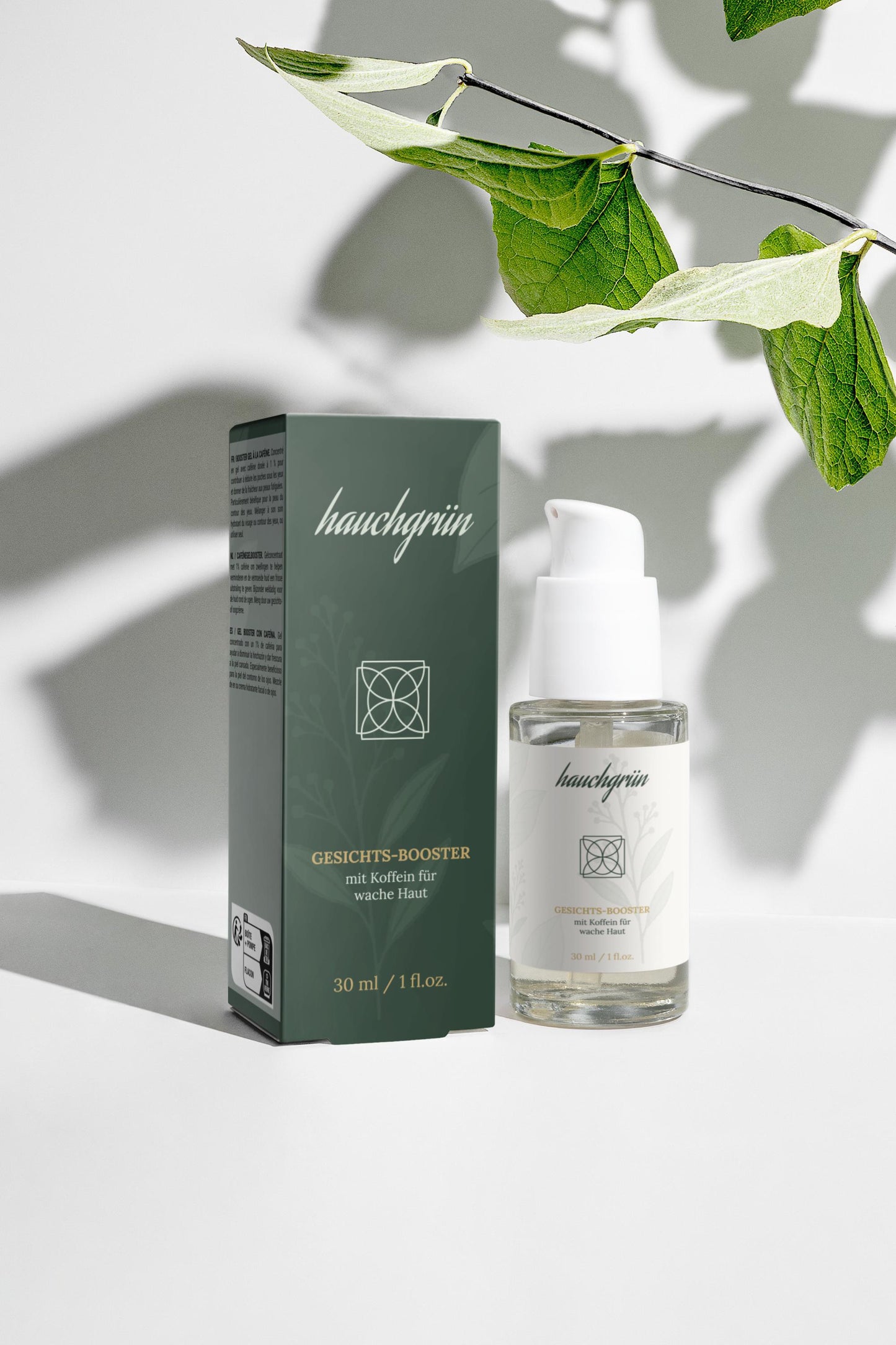 Ölfreier Gesichts-Booster mit Koffein für wache Haut 30ml Produktfoto